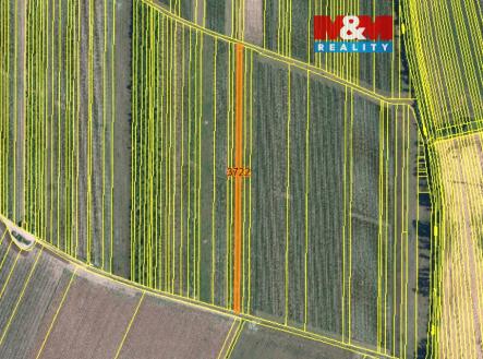 Prodej pozemku, zemědělská půda, 897 m²