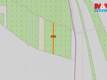 Prodej pozemku, zemědělská půda, 897 m²