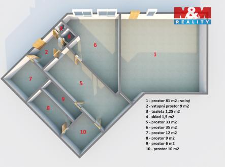 Prodej obchodní prostory, 202 m²