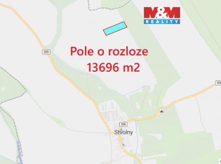 Prodej pozemku, zemědělská půda, 13 696 m²