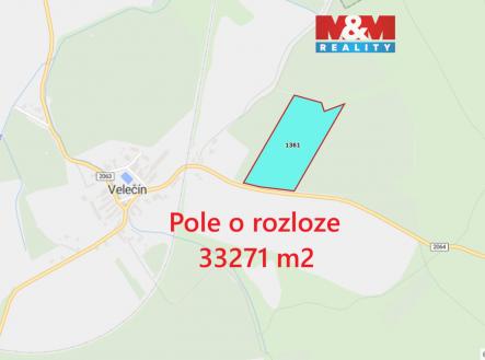 Prodej pozemku, zemědělská půda, 33 271 m²