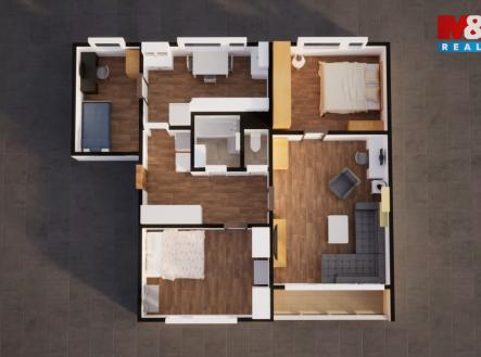 Prodej bytu, 4+1, 86 m²