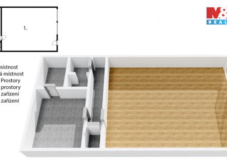 Pronájem obchodní prostor, 96 m²
