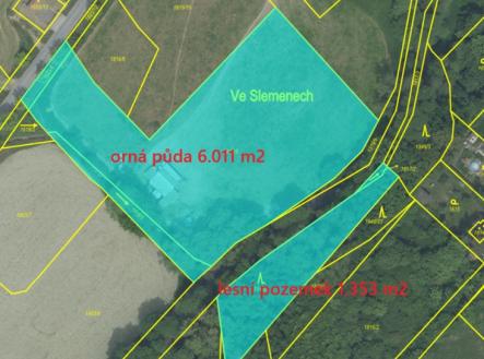 Prodej pozemku, trvalý travní porost, 7 998 m²