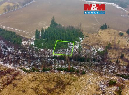 Prodej pozemku, les, 1 126 m²