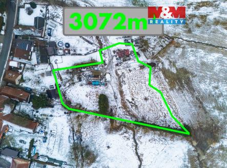 Prodej pozemku, zahrada, 3 072 m²