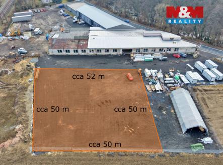 Pronájem pozemku pro komerční výstavbu, 2 500 m²