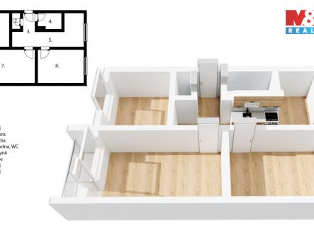 Prodej bytu, 3+1, 78 m²