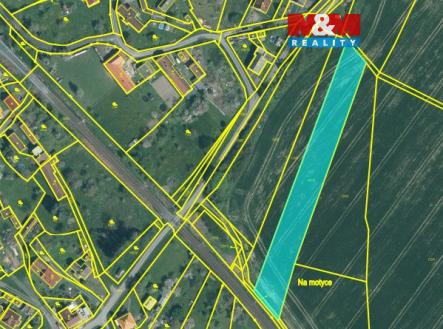 Prodej pozemku, zemědělská půda, 3 418 m²