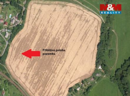 Prodej pozemku, zemědělská půda, 3 418 m²