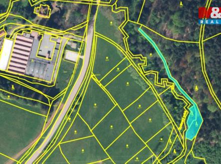 Prodej pozemku, les, 640 m²