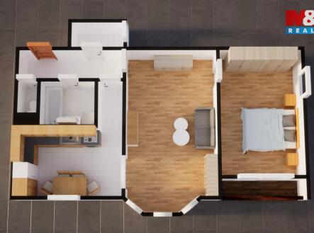 Pronájem bytu, 2+1, 67 m²