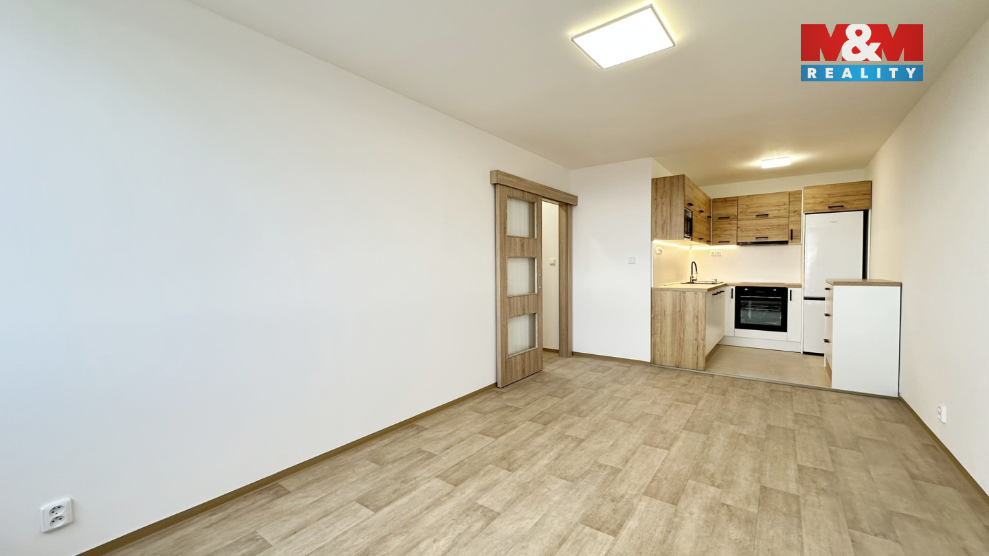 Obývací pokoj s kuchyňským koutem 