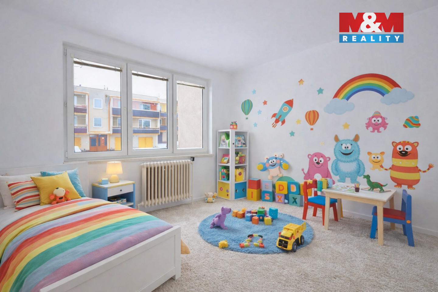 vizualizace dětského pokoje