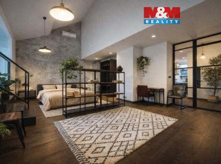 Pronájem bytu, 2+kk, 92 m²