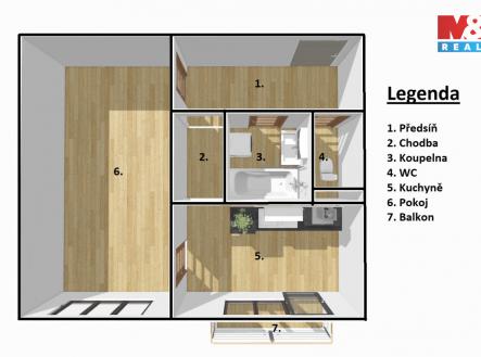 Prodej bytu, 1+1, 37 m²