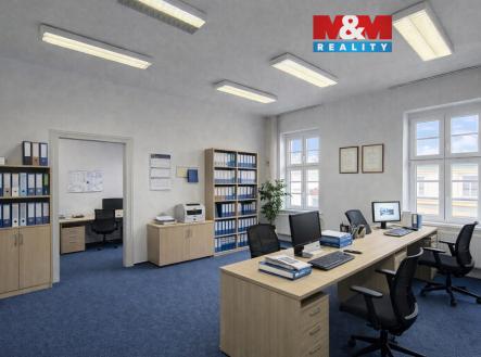 Pronájem kanceláře, 66 m²