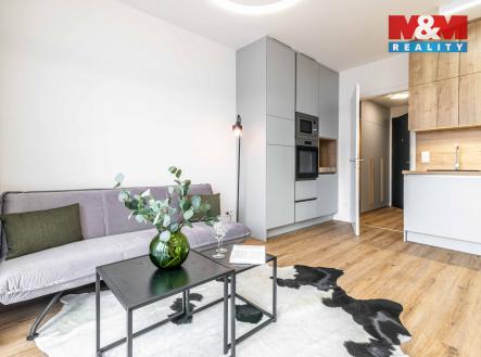 Pronájem bytu, 1+kk, 34 m²