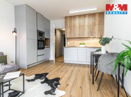 Pronájem bytu, 1+kk, 34 m²