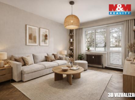 Prodej bytu, 3+1, 61 m²