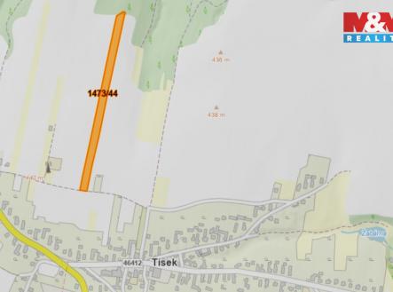 Prodej pozemku, zemědělská půda, 1 163 m²