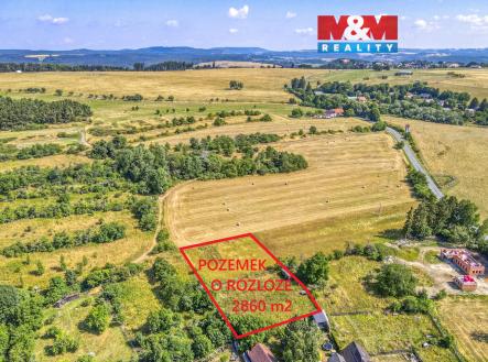 Pronájem pozemku pro bydlení, 2 860 m²