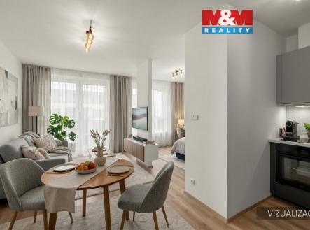 Pronájem bytu, 1+kk, 37 m²