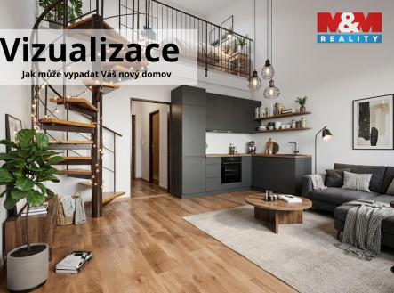 Prodej bytu, 1+kk, 45 m²