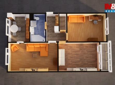 Prodej bytu, 3+1, 77 m²