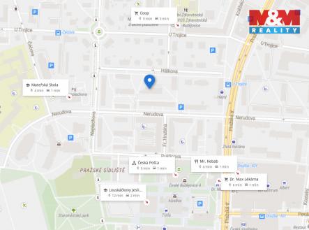 Pronájem bytu, 2+kk, 38 m²