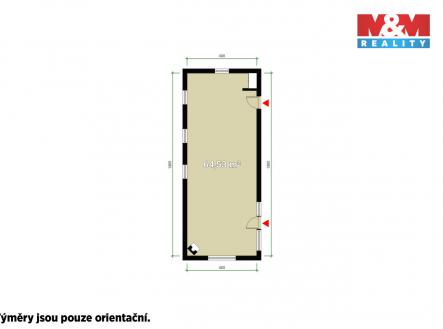 Pronájem obchodní prostor, 64 m²