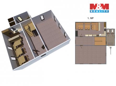 Prodej chaty/rekreačního objektu, 285 m²