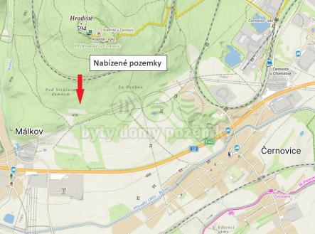 Prodej pozemku, trvalý travní porost, 7 660 m²