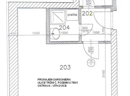 Pronájem bytu, 1+kk, 25 m²