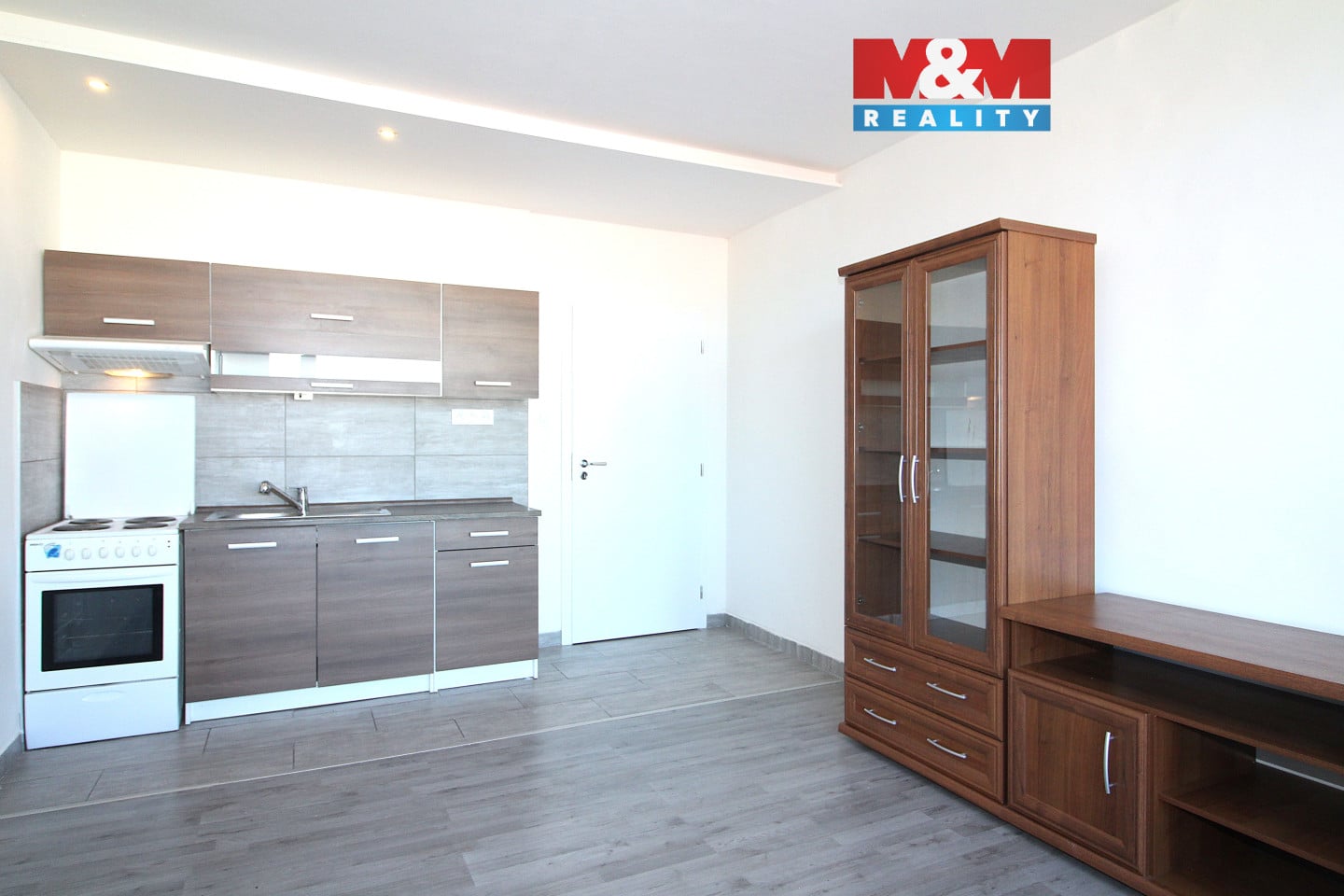 obývací pokoj s kuchyní