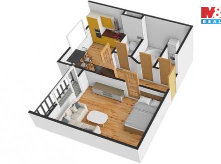 Pronájem bytu, 1+1, 40 m²