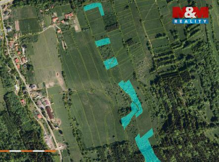 Prodej pozemku, les, 61 613 m²