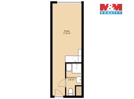 Prodej bytu, 1+kk, 23 m²