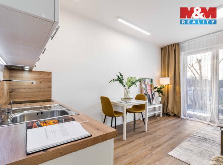 Pronájem bytu, 1+kk, 28 m²