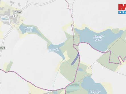 Prodej pozemku, les, 6 834 m²