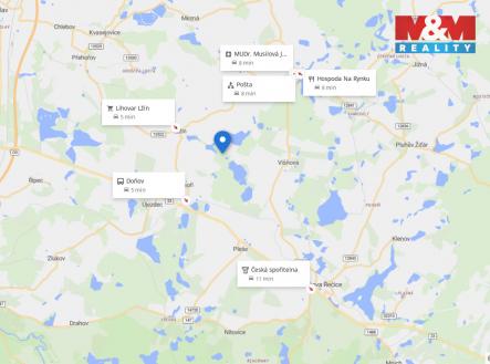 Prodej pozemku, les, 6 834 m²