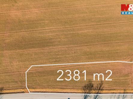 Prodej pozemku, zemědělská půda, 2 381 m²