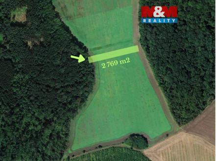 Prodej pozemku, zemědělská půda, 2 769 m²