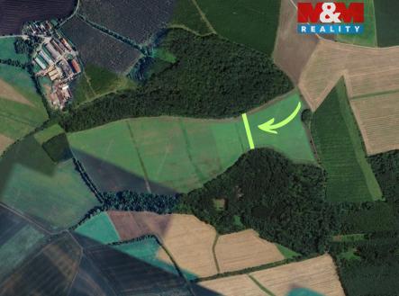 Prodej pozemku, zemědělská půda, 2 769 m²