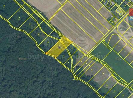 Prodej pozemku, les, 1 901 m²