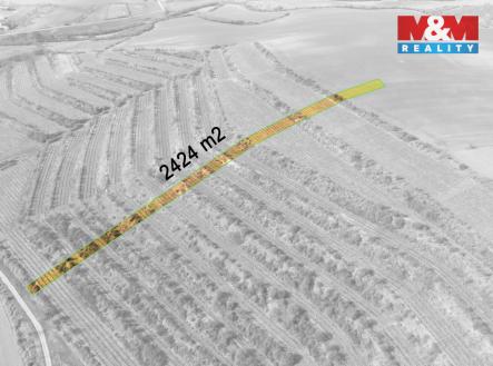 Prodej pozemku, zemědělská půda, 2 424 m²