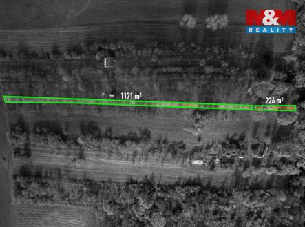 Prodej pozemku, zemědělská půda, 1 397 m²