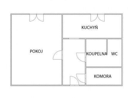 Prodej bytu, 1+1, 31 m²