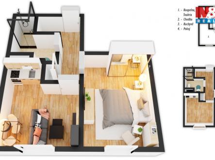 Prodej bytu, 1+1, 31 m²