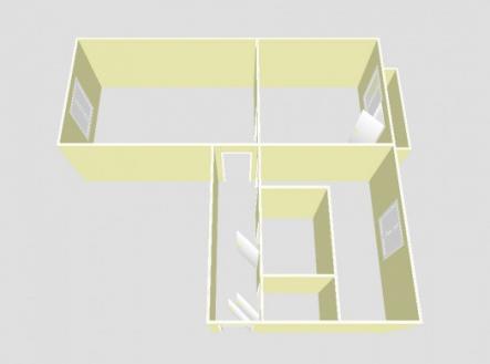 Prodej bytu, 2+1, 54 m²